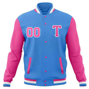 Custom High School Bomber Jacket Unisex Mens Varsity Letterman Jacket College Chaquetas de béisbol - Product Image 5