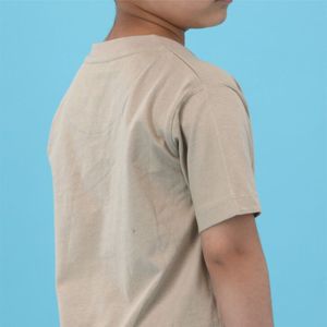 T-Shirt à manches courtes en coton peigné pur pour garçons, personnalisé, OEM/ODM, 100% - Product Image 6