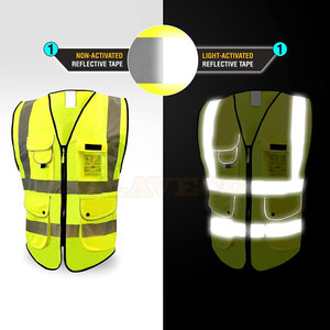 Chaleco de seguridad sin mangas de la mejor calidad, chaleco de seguridad superventas, ropa de trabajo, Chaleco de seguridad para adultos - Product Image 3