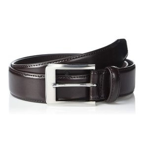 OEM personalizado al por mayor vestido de los hombres Split cinturón de cuero de vaca genuino con automático para hebilla de material de acero - Product Image 4