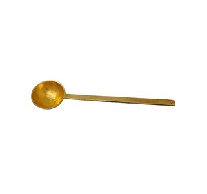 Handmade Best Product 100% High Quality Brass Soup Food Serving Spoon Customize Size With Hot Sale Metal Spoon New Style - Product Image 4