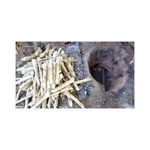 BBQ bois dur bois de charbon de bois chêne blanc charbon de bois de chêne à vendre 40/pieds conteneur chargé - Product Image 6