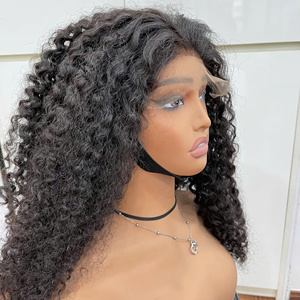 ¡Más Vendido! Peluca de cabello humano con cierre de encaje central, cabello natural birmano rizado y sedoso para mujeres, estilo suave - Product Image 2