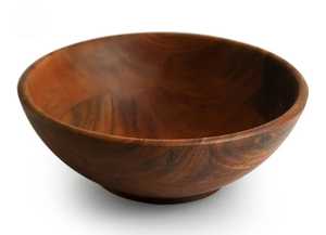 Snack servir ensalada de madera mezcla al por mayor madera Vintage personalizado cuencos de madera - Product Image 2