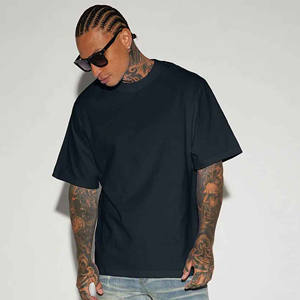 SWIFT FUSION-Camiseta personalizada de algodón pesado 100% para hombre, ropa de calle de corte regular con hombros caídos y cuello redondo, estampado Digital 'Heavy Box' - Product Image 4