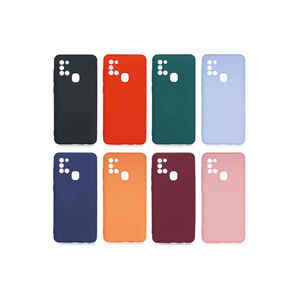 Coque arrière antichoc en silicone liquide Netzy Luxury Soft Touch pour Samsung Galaxy A21S A53 A03S A12 11Pro A32 A13 A33 - Product Image 4