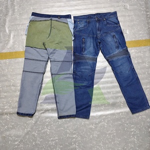 Jeans de moto de course homologués CE de niveau 2 pantalons de protection en jean avec doublure en aramide de classe AA pantalon cargo de moto - Product Image 3