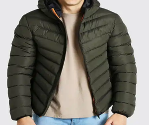 Doudoune d'hiver personnalisée avec capuche coupe-vent veste haut de gamme - Product Image 2
