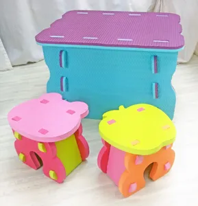 Table multifonctionnelle en EVA Jouet unisexe polyvalent pour l'apprentissage du travail et l'alimentation des enfants - Product Image 3