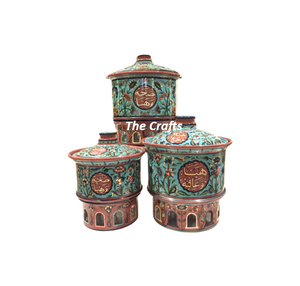 Chauffe-plats en acier de forme ronde pour buffet avec chauffe-plats islamique de qualité supérieure pour l'utilisation de la vaisselle - Product Image 5