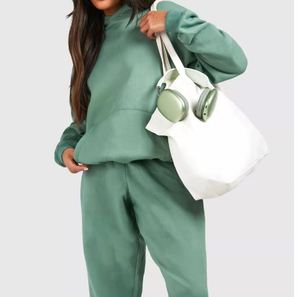Chándal Deportivo para Mujer, Corte Regular, Color Sólido, Informal, 100% Poliéster, Forro Polar, Transpirable, Impermeable, Ecológico, de Secado Rápido - Product Image 3