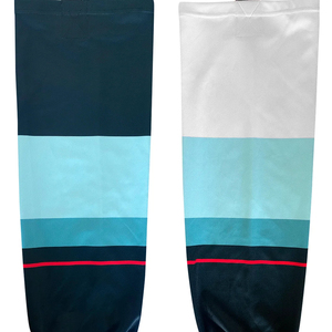 Chaussettes de sport de haute qualité pour l'entraînement d'équipe de hockey sur glace, produits de plein air, vêtements de sport, chaussettes personnalisées avec nom d'équipe, taille personnalisée, couleur personnalisée - Product Image 6