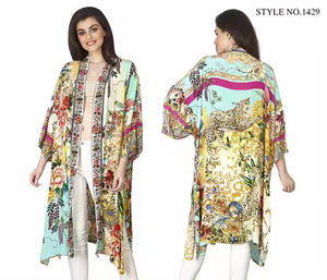 2025 Mode Femmes Kimonos Léger Styles Confortables pour Salon de Détail et Voyage de Fournisseurs Indiens - Product Image 4