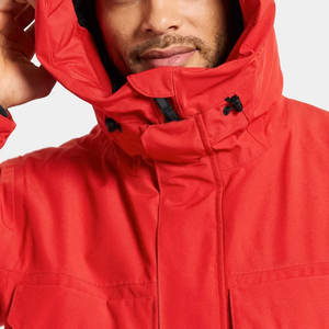 เสื้อโค้ทขนเป็ดสำหรับผู้ชายเสื้อโค้ทปิดซิปมีหลายกระเป๋าดีไซน์ตามสั่ง - Product Image 4