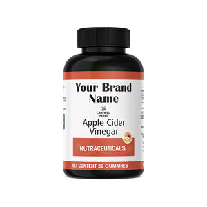 Paquete de 30 gomitas de alta calidad, vinagre de sidra de manzana orgánico, suplementos de hierbas, gomitas de vinagre de manzana de etiqueta privada - Product Image 1