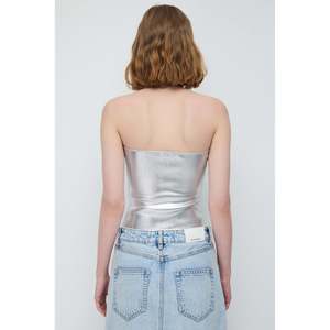 Top bustier métallique - Product Image 4