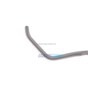 Pince de Lambert Kay en acier inoxydable pour thoracoscopie gauche, 70 mm, 1x2, DeBakey, mâchoires atraumatiques angulées, tige incurvée de 10 mm, cliquet 12,17'' - Product Image 4