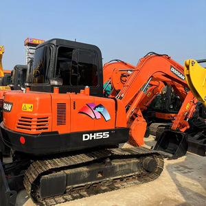 รถขุดมือสอง Doosan สำหรับงานก่อสร้างรถขุด DH55มือสอง DH55 5ton มือสองราคาไม่แพง - Product Image 3