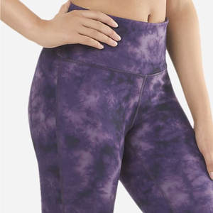 Legging résistant à séchage rapide pour femme, vêtement Tie Dye avec poche - Product Image 6