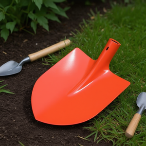 Pala Frankfurt Tamaño 5, 290 x 270 mm con Borde Elevado, Paquete de 20 para Jardinería - Product Image 3