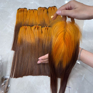 Perruques soyeuses et brillantes 100% paquets de cheveux humains de cheveux bruts vietnamiens avec prix de gros - Product Image 1