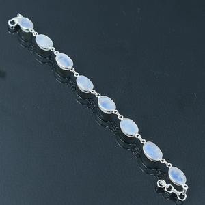 Handmade Silver Boho Style <b>Bracelet</b> Jewelry 925 Sterling Silver <b>Moonstone</b> Gemstone Trending <b>Bracelet</b> Jewelry For Women Gift For - Product Image 5