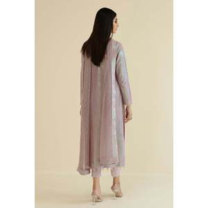 Women's Embroidered <b>Net</b> Suit Set UF-384 - Product Image 2