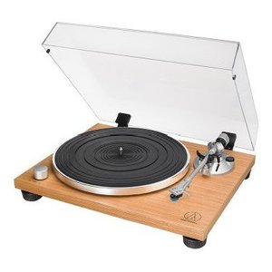 Tocadiscos MANUAL COMPLETAMENTE MANUAL Teak AT LPW30TK - Product Image 1
