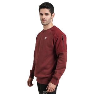 Blank Quality Cotton Oversized Sweatshirt OEM Custom Print Logo Polyester Vintage <b>Crewneck</b> Men Sweatshirt - Product Image 2