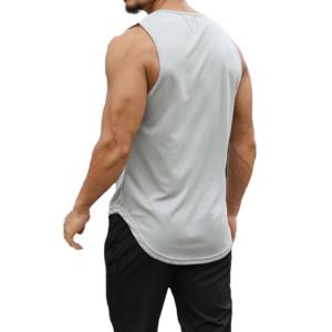 Nouvel Arrivage Débardeur en Coton pour Homme Qualité Supérieure T-shirt Uni pour Homme Vêtements de Sport et Fitness Grandes Tailles Hauts d'Entraînement Tricotés - Product Image 2