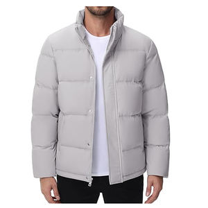แจ็กเก็ตขนเป็ดสำหรับผู้ชาย, เสื้อแจ็คเก็ตขนเป็ดให้ความอบอุ่นมีซิปเสื้อโค้ทฤดูหนาว - Product Image 2