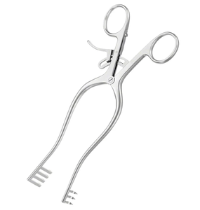 WEITLANER 200 mm 7,78 \ "Retractor de autoretención de potencia Manual 3X4 puntas Semi Sharp Metal no estéril Acero Adson - Product Image 6