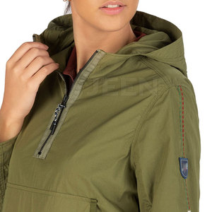 Soft Shell Hombres Impermeable Ligero Con Capucha Anorak Chaqueta Pesca Senderismo Transpirable Nylon Anorak Chaquetas - Product Image 5