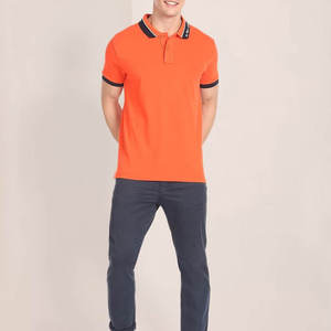 เสื้อโปโลทรงสลิมฟิตสำหรับผู้ชายเสื้อโปโลปักโลโก้ตามสั่งสำหรับทุกเพศเสื้อโปโลผ้าโพลีเอสเตอร์ - Product Image 4