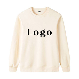 Vente en gros en usine Sweatshirts classiques pour hommes 100% coton 320gsm Essentials d'hiver Impression numérique avec logo personnalisé Polyester/coton - Product Image 2
