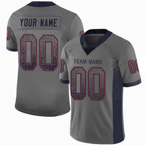 Maillot de football américain personnalisé pour homme, uniforme de sport en polyester respirant, tenue d'équipe personnalisée - Product Image 1