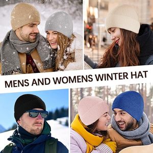 Bonnets en tricot de qualité supérieure en gros, quantité importante, bonnets d'hiver en laine personnalisés, étiquette privée, prêts à être expédiés - Product Image 6