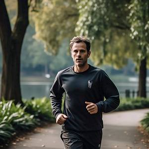 เสื้อกีฬาแขนยาวสำหรับผู้ชาย, เสื้อกันหนาวสำหรับใส่วิ่งจ๊อกกิ้ง - Product Image 6