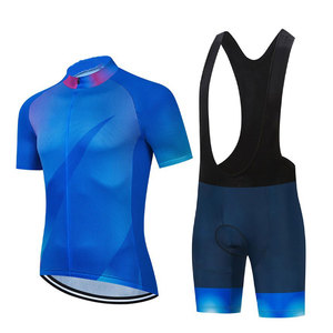 Maillot de cyclisme à manches courtes avec design personnalisé pour hommes, uniformes de cyclisme personnalisables, kits de cyclisme sans couture grande taille - Product Image 2