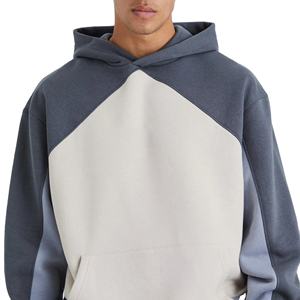 Venta caliente de gran tamaño 100% algodón peso pesado hombres chándales ropa de calle logotipo personalizado chándales de entrenamiento 2026 - Product Image 3