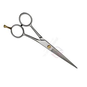 Juego de Tijeras y Cuchillas de Afeitar de Acero Inoxidable de Alta Calidad Personalizadas |   Tijeras Profesionales Reutilizables para Salón con Apoyo para Dedos Dorado para - Product Image 3