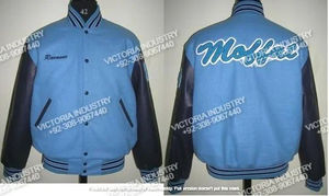 Chaquetas Varsity con Parches de Chenilla Estilo Urbano 2026, Chaquetas de Béisbol para Hombre, Chaquetas con Parches de Hueso Peludo, Chaquetas Escolares Unisex - Product Image 3