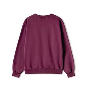 Ropa de hombre con logotipo personalizado sudaderas de cuello redondo transpirable corte regular manga larga sudaderas básicas de algodón de gran tamaño para hombre - Product Image 2