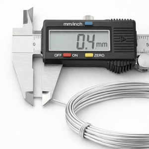 Chakralume 925 Sterling Silver 0.4mm Natural Silver Finish Jewelry Making <b>Craft</b> <b>Wire</b> DIY Supplies Wholesale OEM Supplier Roll - Product Image 3