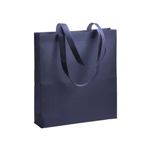Borse Shopper Promozionali Eco-Friendly in R-PET con Soffietto per la Sostenibilità - Product Image 5