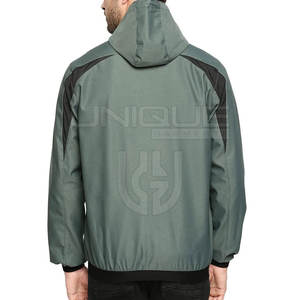 Veste coupe-vent de haute qualité vestes coupe-vent légères longues en plein air pour hommes en stock - Product Image 2