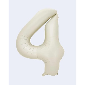 ลูกโป่งปาร์ตี้เลิฟ หมายเลข N4 สีครีม ขนาด 100 ซม. บรรจุ 12 ลูก/ถุง - Product Image 1