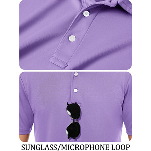 Chemises polo pour hommes en coton polyester à prix d'usine, logo personnalisé imprimé, streetwear, vêtements de bureau, polos décontractés - Product Image 4