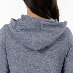 Sudadera con capucha de rendimiento para mujer que absorbe la humedad, transpirable y ligera para correr, gimnasio y fitness - Product Image 5