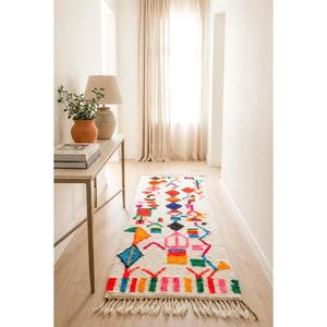 Alfombras marroquíes hechas a mano de lana, auténticas alfombras bereberes, lana natural, artesanía, personalizables en tamaño y colores, alta calidad - Product Image 1